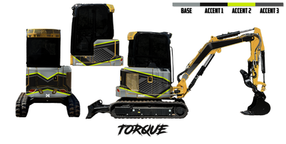 CAT 303 Wrap Kits - With Counterweight