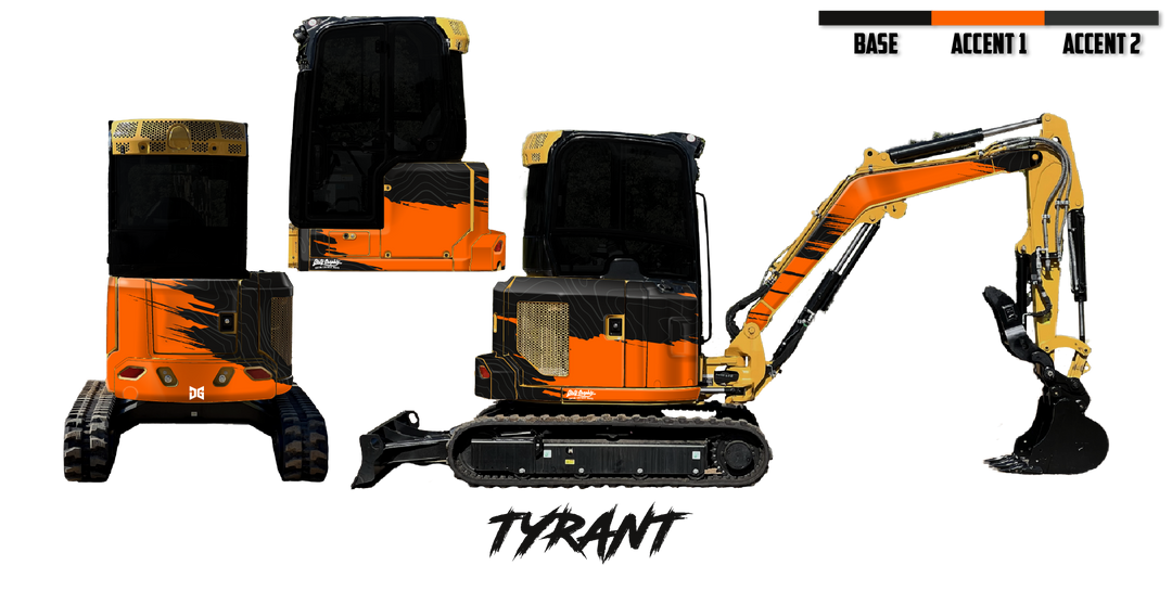 CAT 303 Wrap Kits - With Counterweight