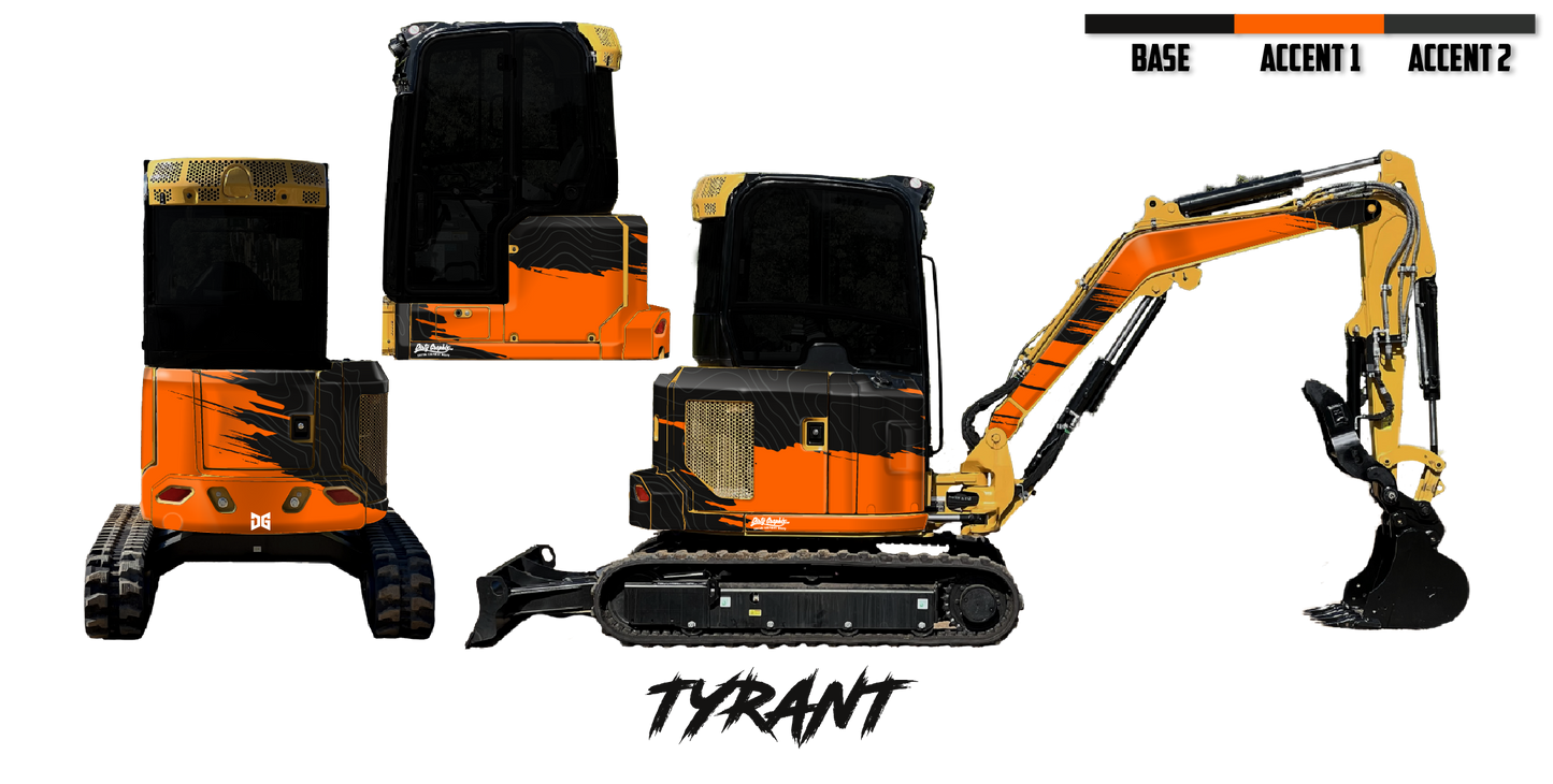 CAT 303 Wrap Kits - With Counterweight