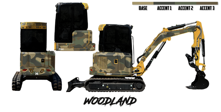 CAT 303 Wrap Kits - With Counterweight