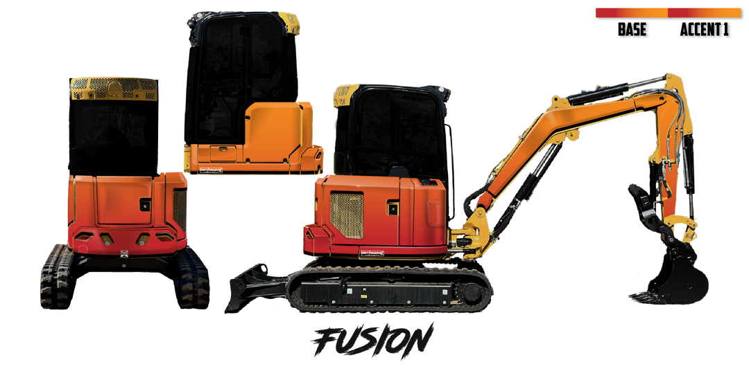 CAT 304 Custom Excavator Wrap Kits – Dirty Graphix