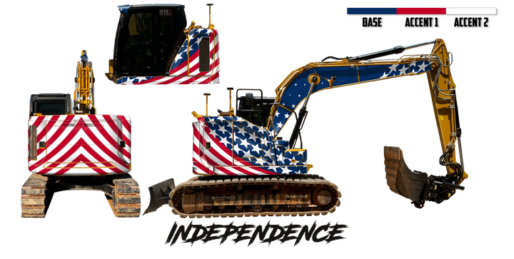 CAT 315 Next Gen Wrap Kits