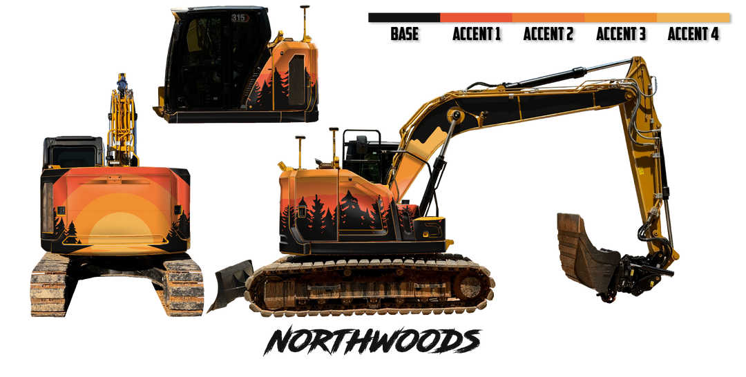 CAT 315 Next Gen Wrap Kits