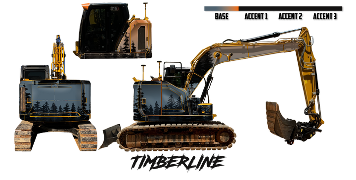 CAT 315 Next Gen Wrap Kits