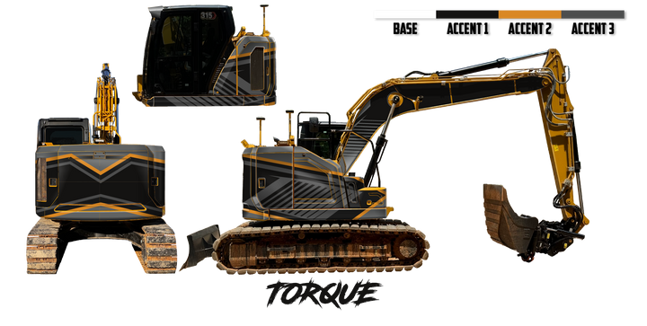 CAT 315 Next Gen Wrap Kits