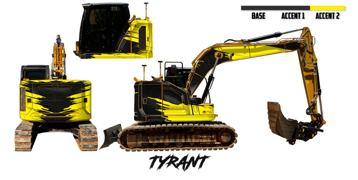 CAT 315 Next Gen Wrap Kits