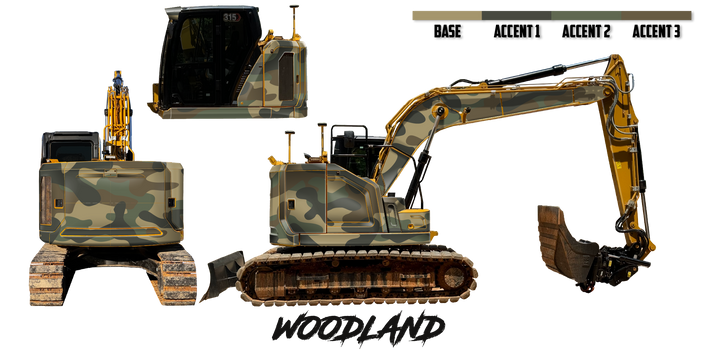 CAT 315 Next Gen Wrap Kits