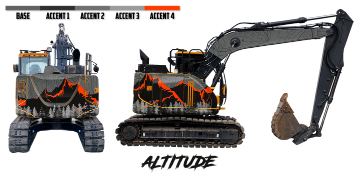 Deere 135G/P Full Wrap Kit