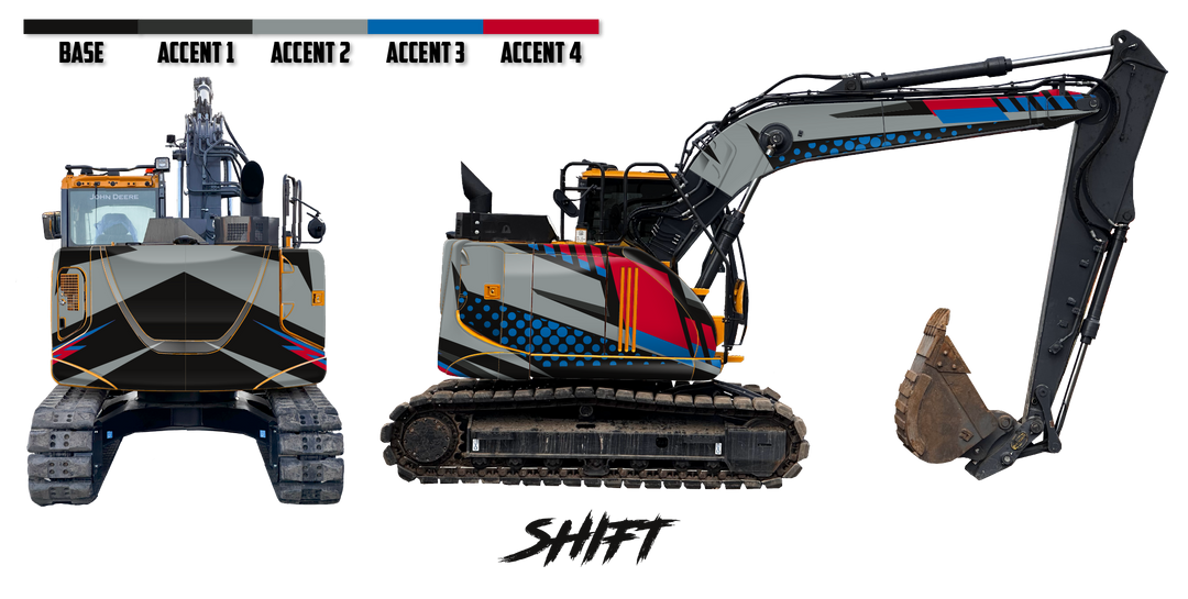 Deere 135G/P Full Wrap Kit