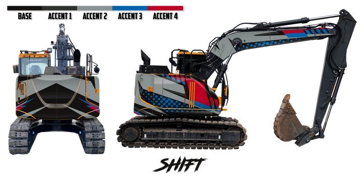 Deere 135G/P Full Wrap Kit