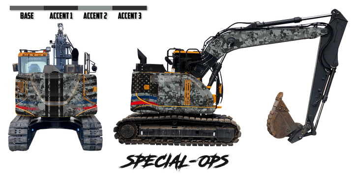 Deere 135G/P Full Wrap Kit