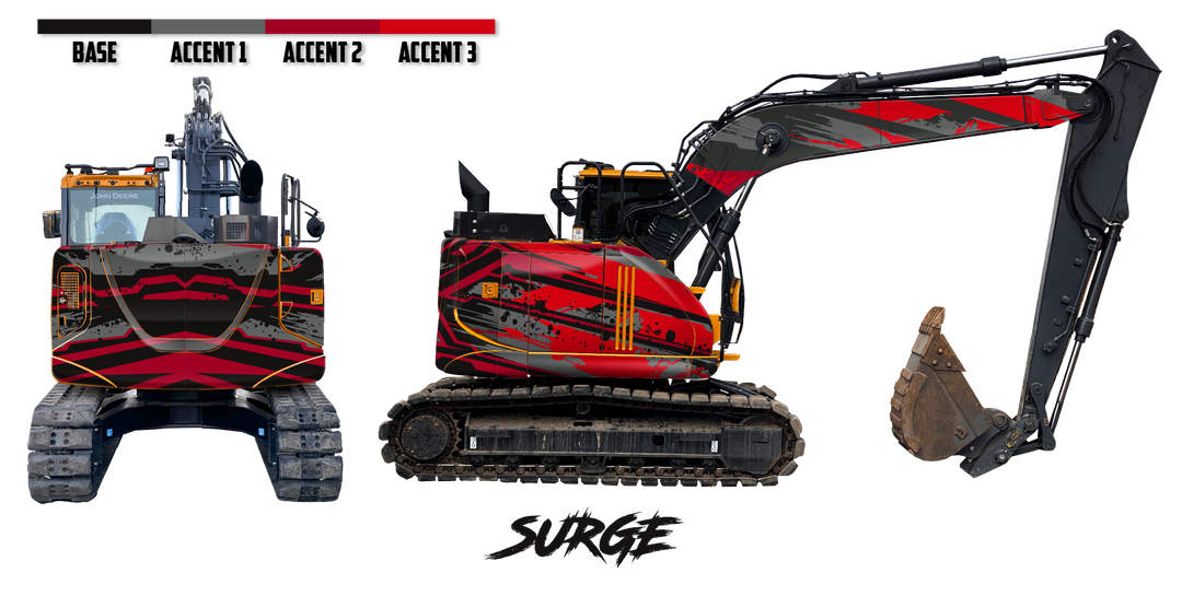 Deere 135G/P Full Wrap Kit