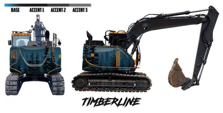 Deere 135G/P Full Wrap Kit