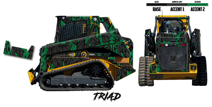 Deere 330/331/332/333G Wrap Kits