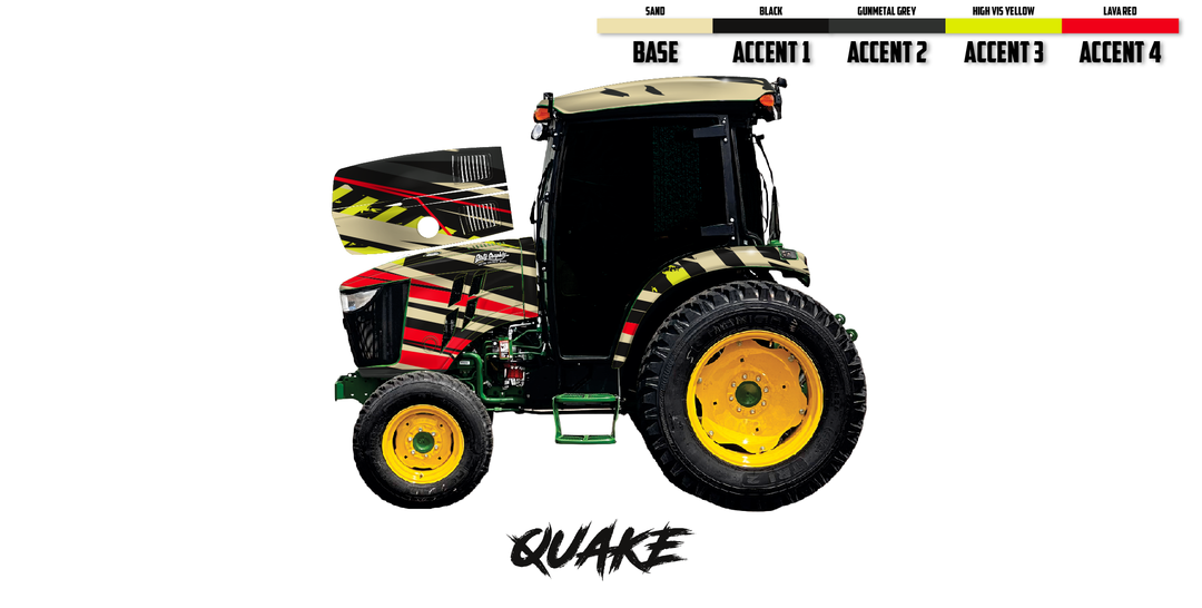 John Deere 4066R Wrap Kits – Dirty Graphix
