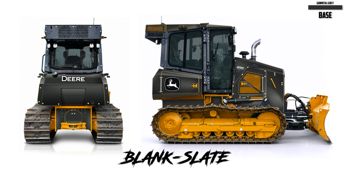 Deere 650P Wrap Kits Dirty Graphix