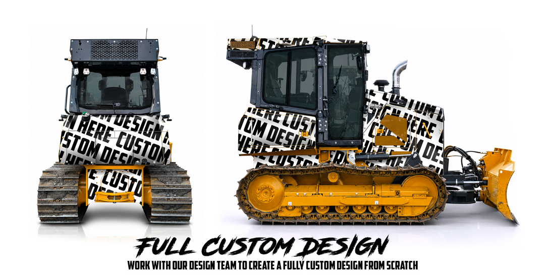 Deere 650P Wrap Kits Dirty Graphix