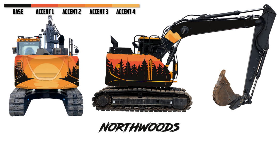 Deere 135G/P Full Wrap Kit