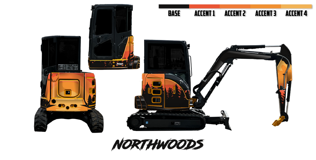 エル Deere 35G Wrap Kits – Dirty Graphix