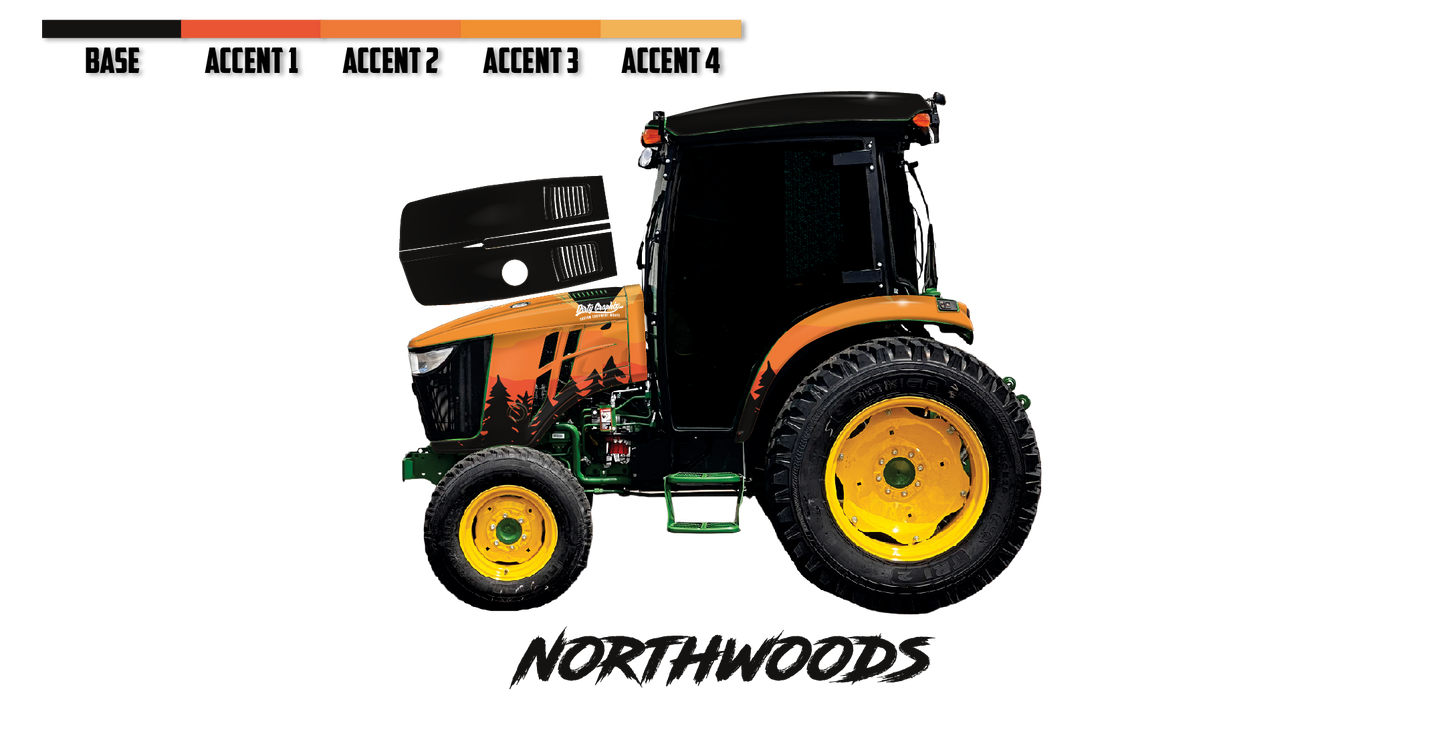 John Deere 4066R Wrap Kits