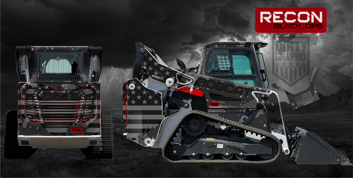 RECON "BLACK_OPS" - Bobcat Special Edition Wrap Kits