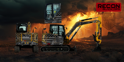 RECON "Black_Ops" - CAT Special Edition Wrap Kits