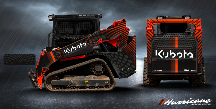 HURRICANE - Kubota Special Edition Wrap Kits