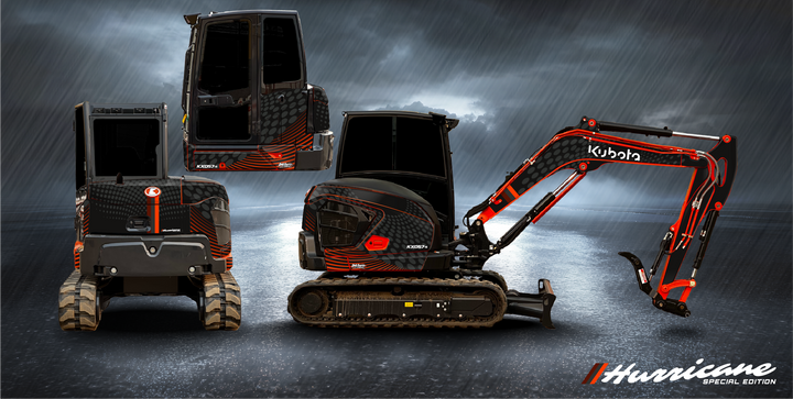HURRICANE - Kubota Special Edition Wrap Kits