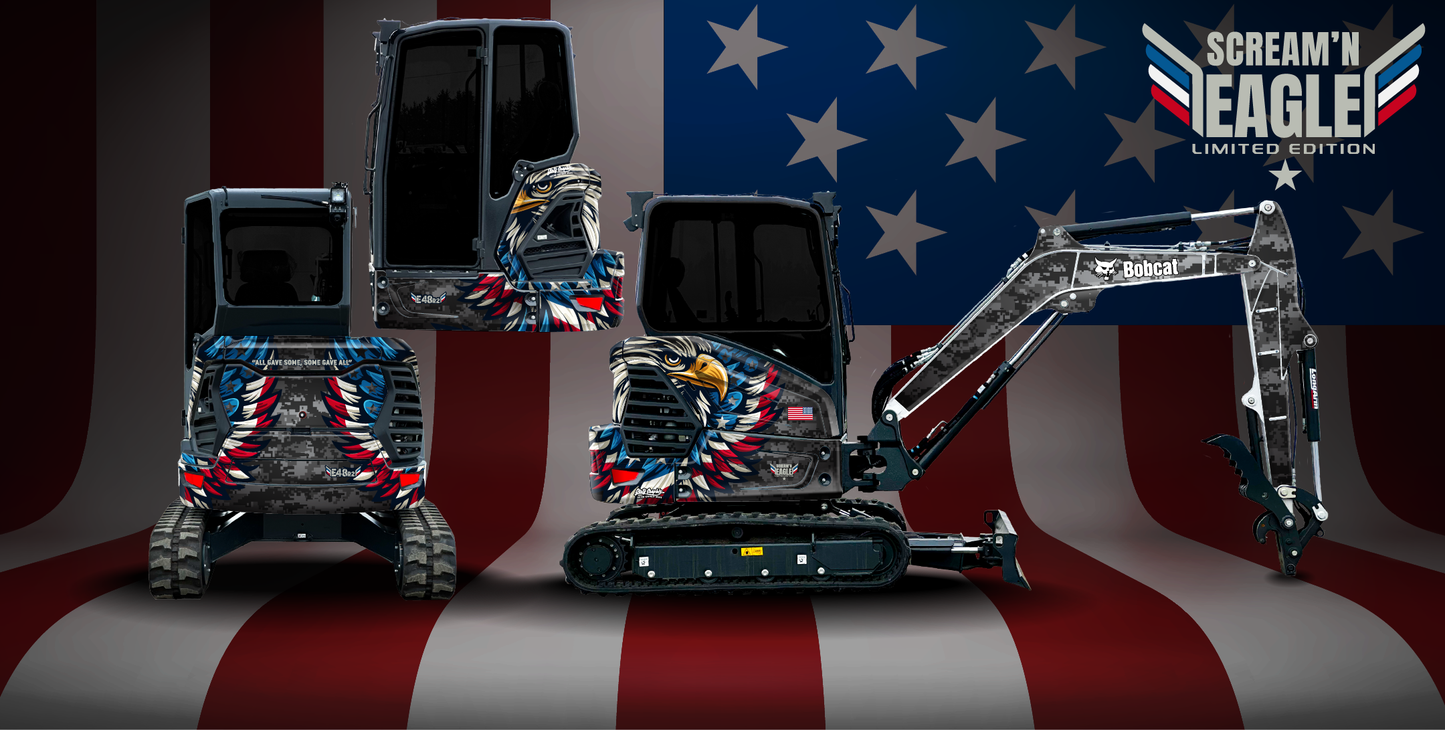 SCREAM'N EAGLE - Bobcat Limited Edition Wrap Kits