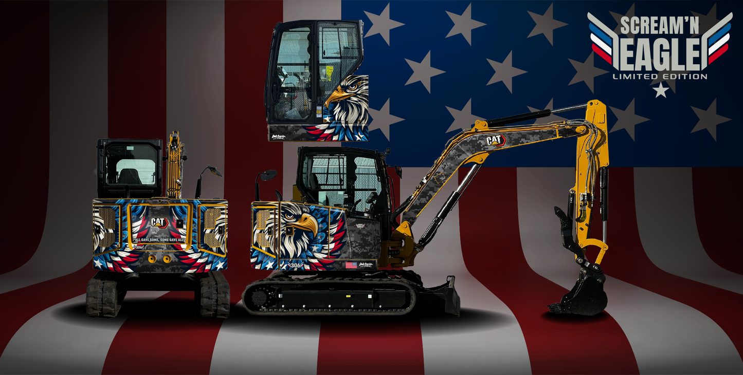 SCREAM'N EAGLE - CAT Limited Edition Wrap Kits