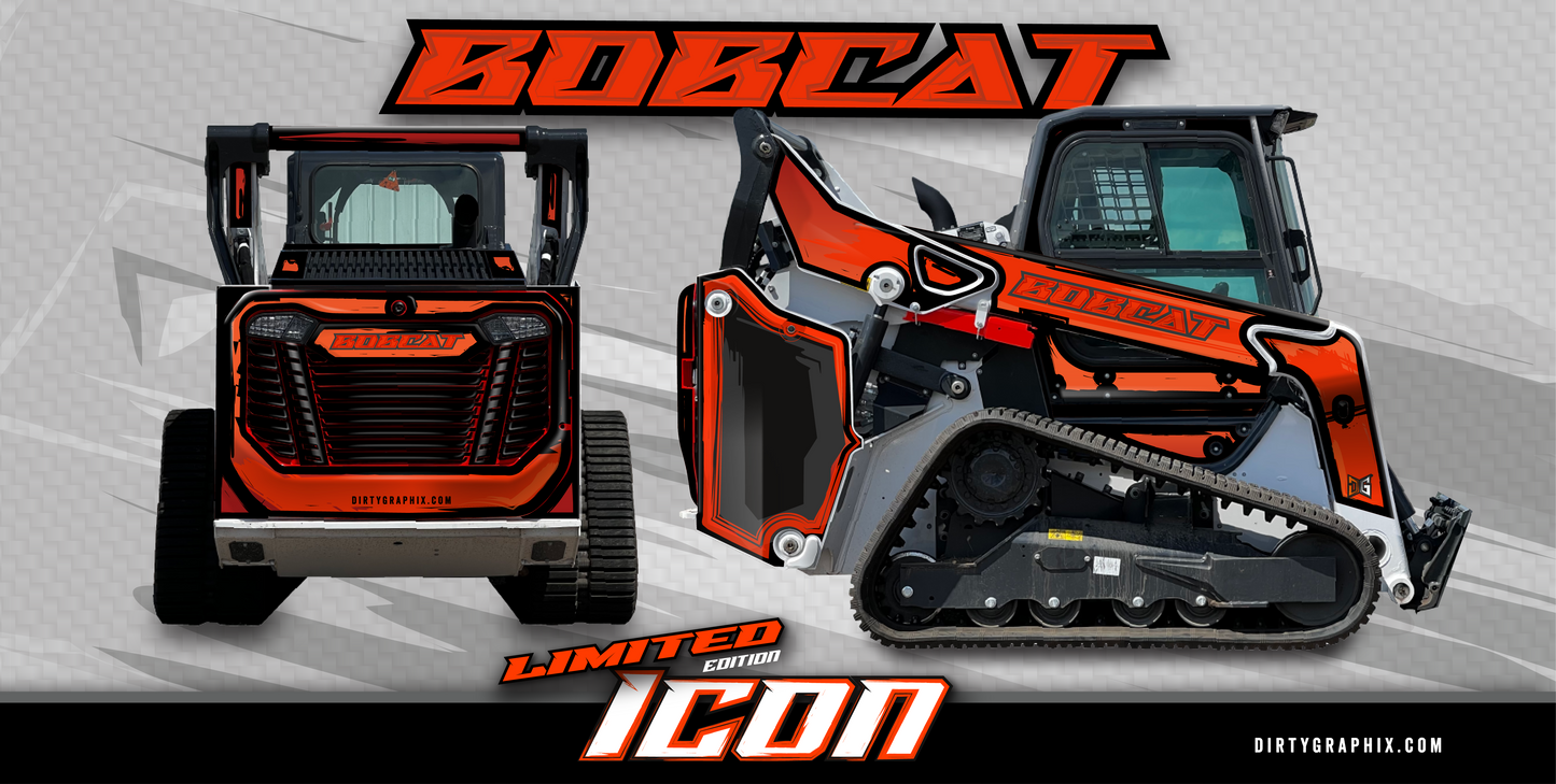 "Icon" ~ Bobcat Skid/CTL Limited Edition Wrap Kits - Fall 2024