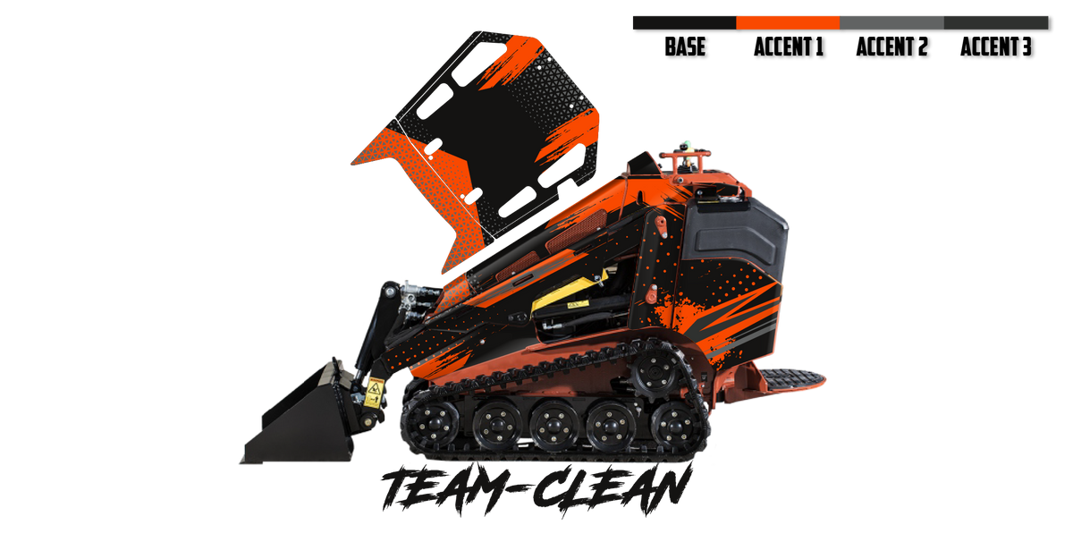 Ditch Witch SK800/SK900/1050 Wrap Kits – Dirty Graphix