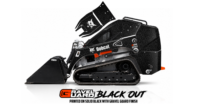 GRAVEL GUARD BLACKOUT - Bobcat Limited Edition Wrap Kits Dirty Graphix
