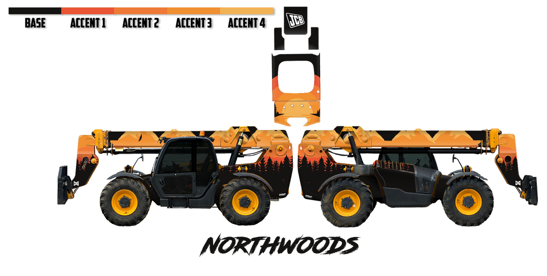 JCB 509-42 Telehandler Wrap Kits