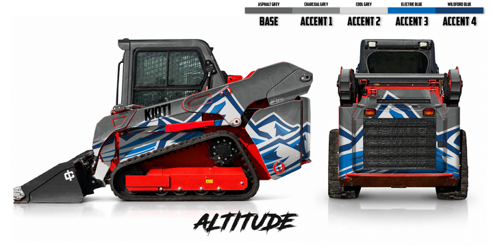 KIOTI TL750 Wrap Kits Dirty Graphix