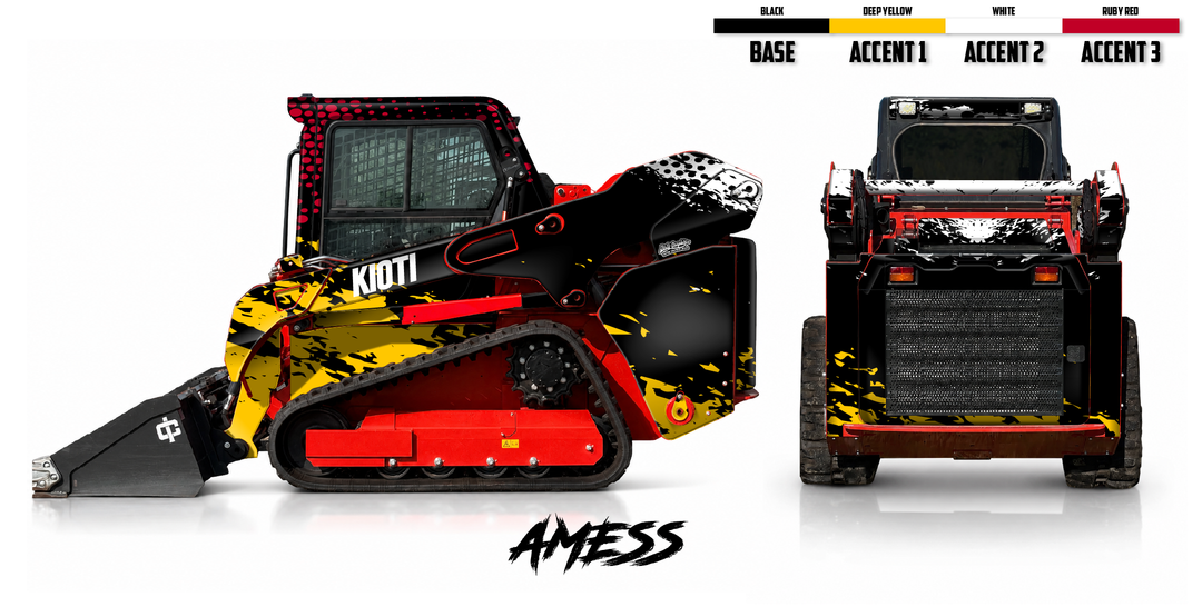 KIOTI TL750 Wrap Kits Dirty Graphix