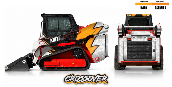 KIOTI TL750 Wrap Kits Dirty Graphix
