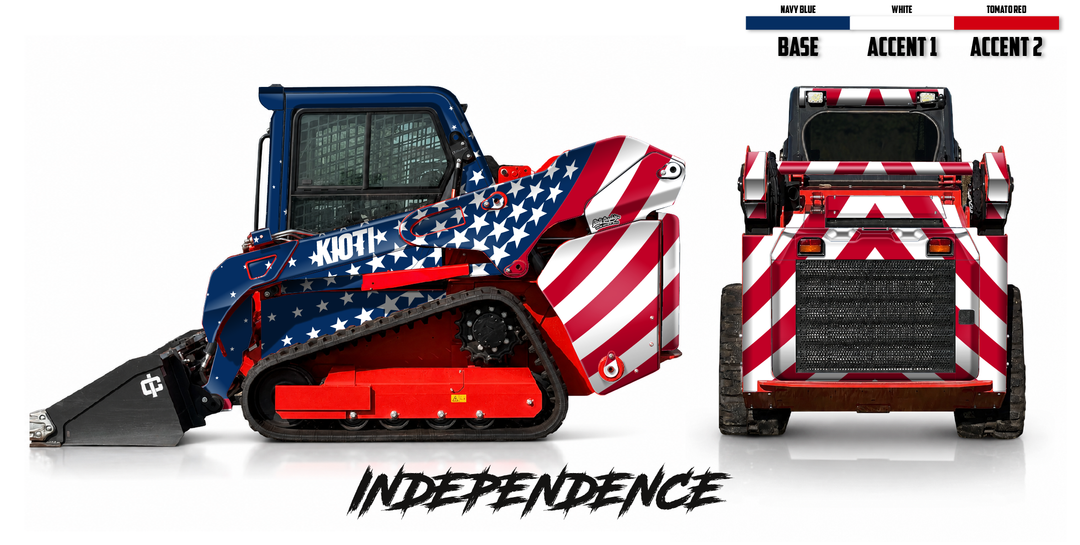 KIOTI TL750 Wrap Kits Dirty Graphix