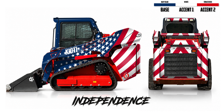 KIOTI TL750 Wrap Kits Dirty Graphix