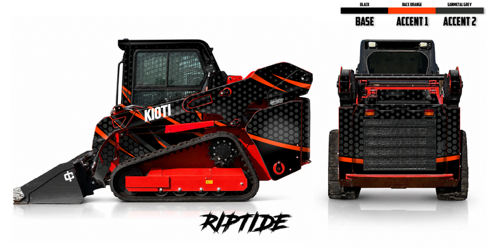 KIOTI TL750 Wrap Kits Dirty Graphix