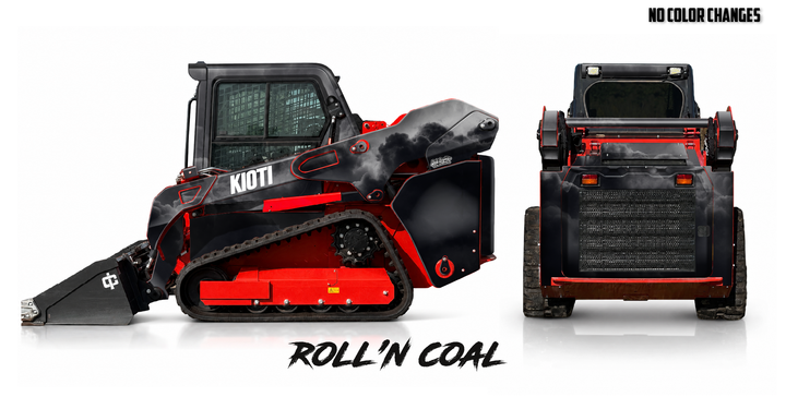 KIOTI TL750 Wrap Kits Dirty Graphix