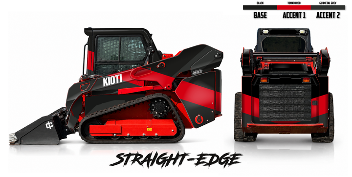 KIOTI TL750 Wrap Kits Dirty Graphix