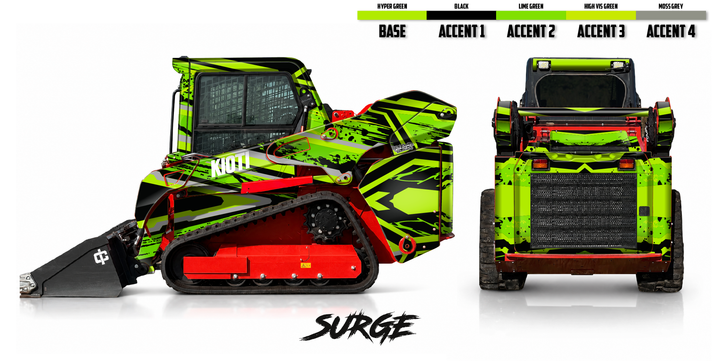 KIOTI TL750 Wrap Kits Dirty Graphix