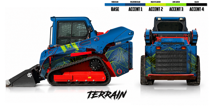 KIOTI TL750 Wrap Kits Dirty Graphix
