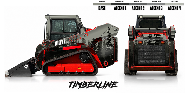 KIOTI TL750 Wrap Kits Dirty Graphix
