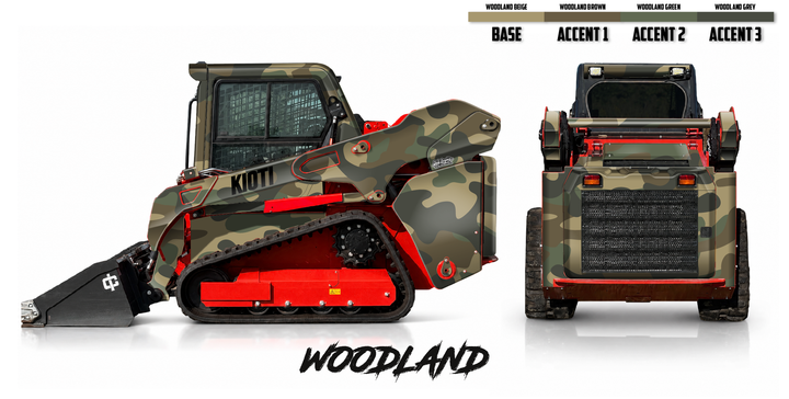 KIOTI TL750 Wrap Kits Dirty Graphix
