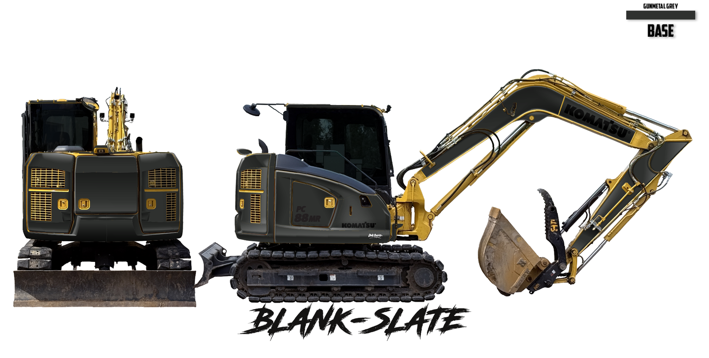Komatsu PC88MR Wrap Kits