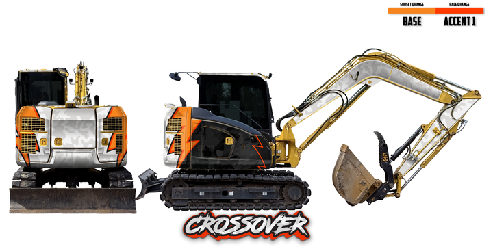 Komatsu PC88MR Wrap Kits
