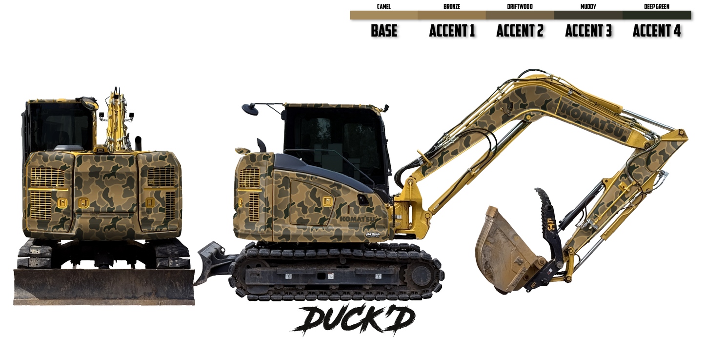 Komatsu PC88MR Wrap Kits