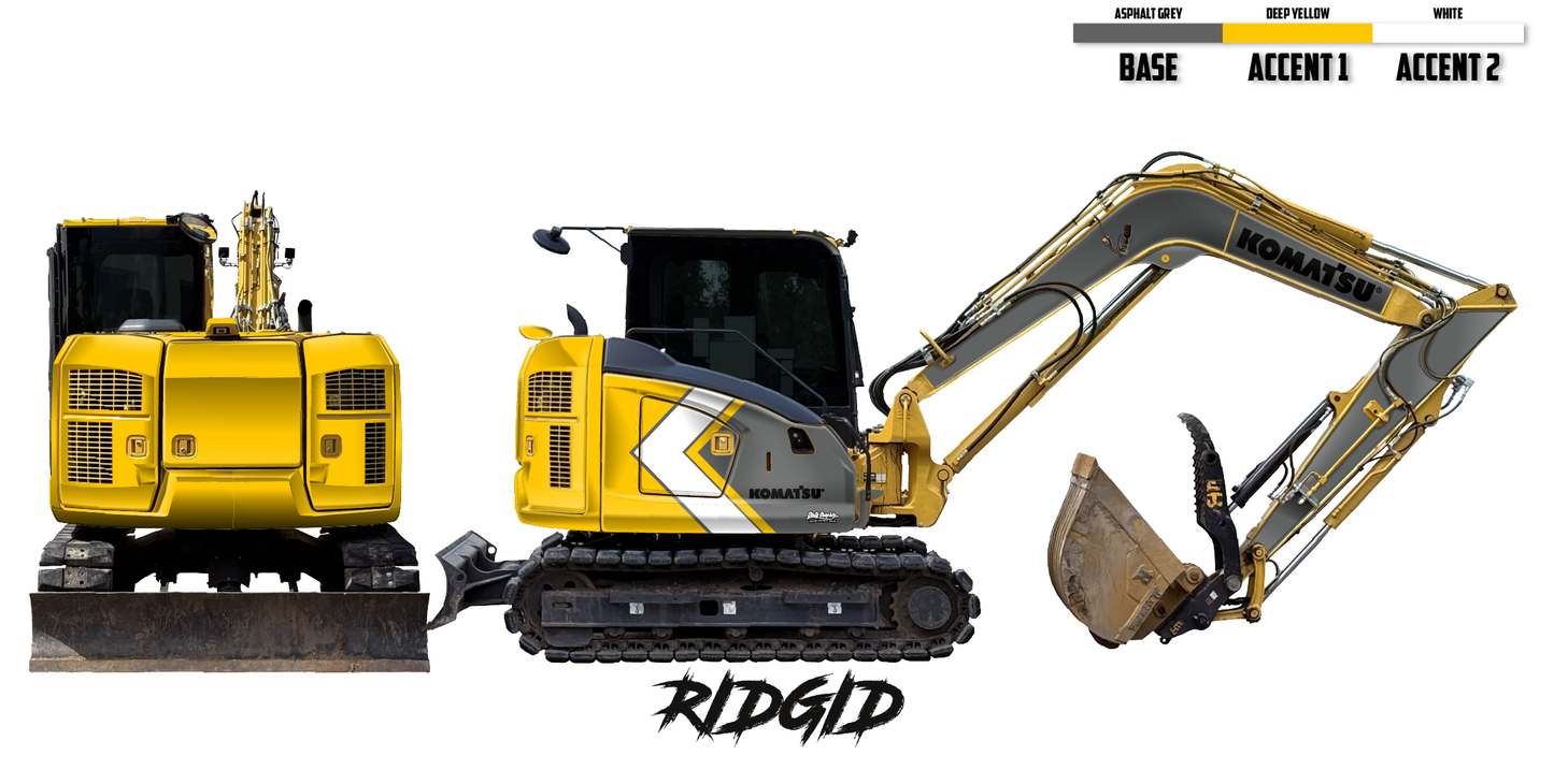 Komatsu PC88MR Wrap Kits